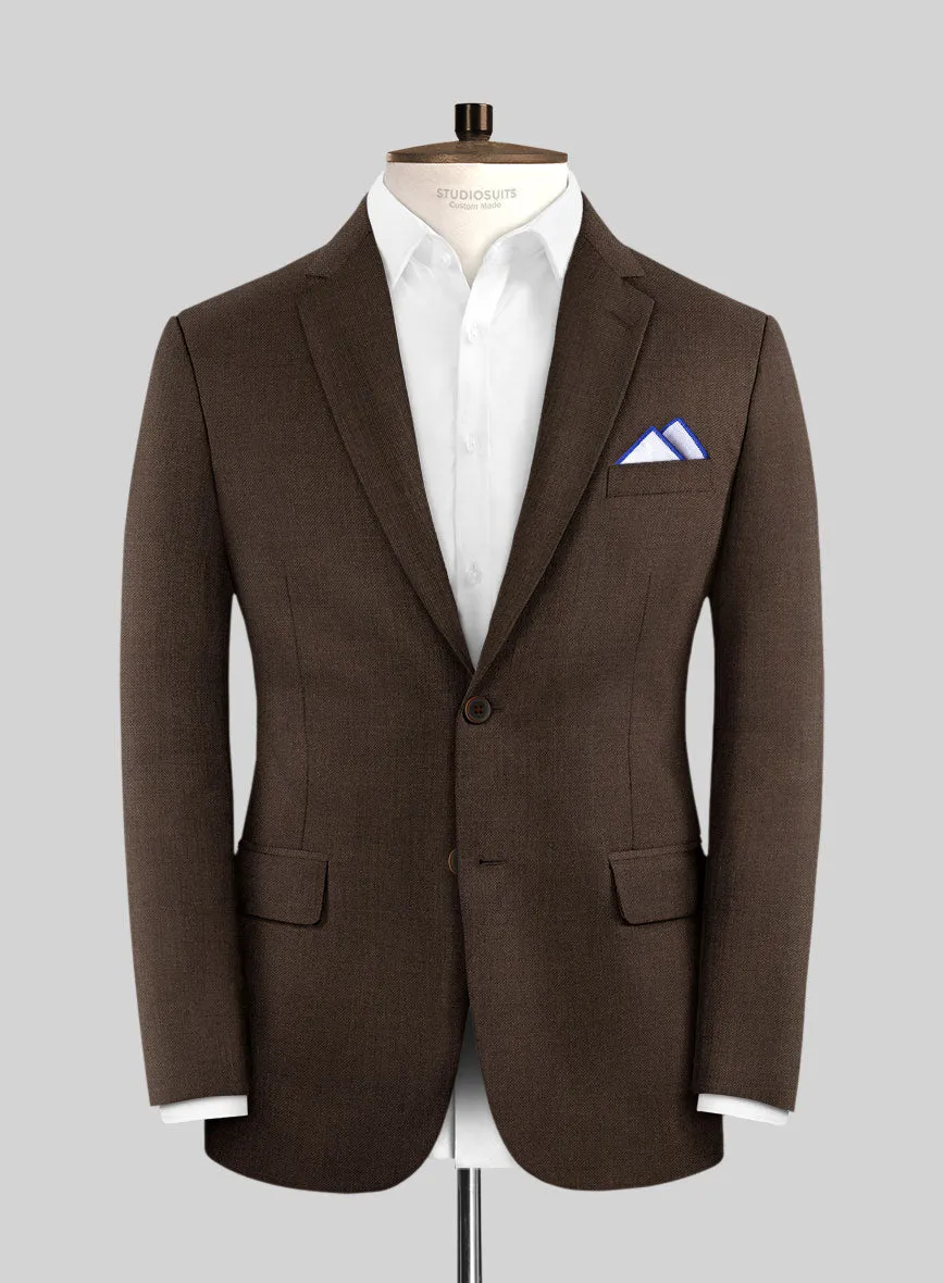 Fresco Brown Wool Jacket
